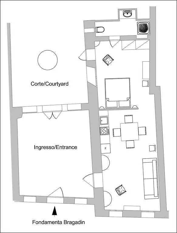 Apartment Appartamento Corte Bragadin Venice